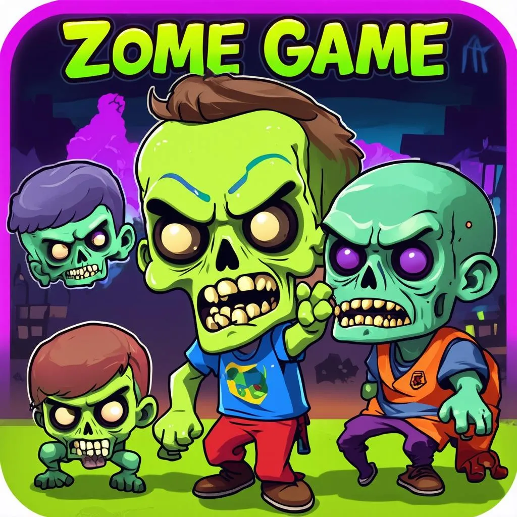 Game Zombie Vui Vẻ