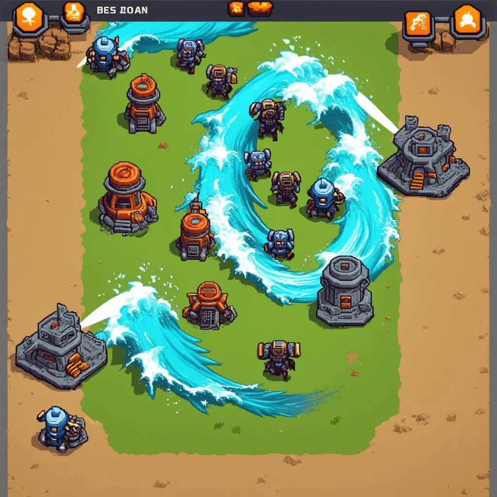 Gameplay tower defense