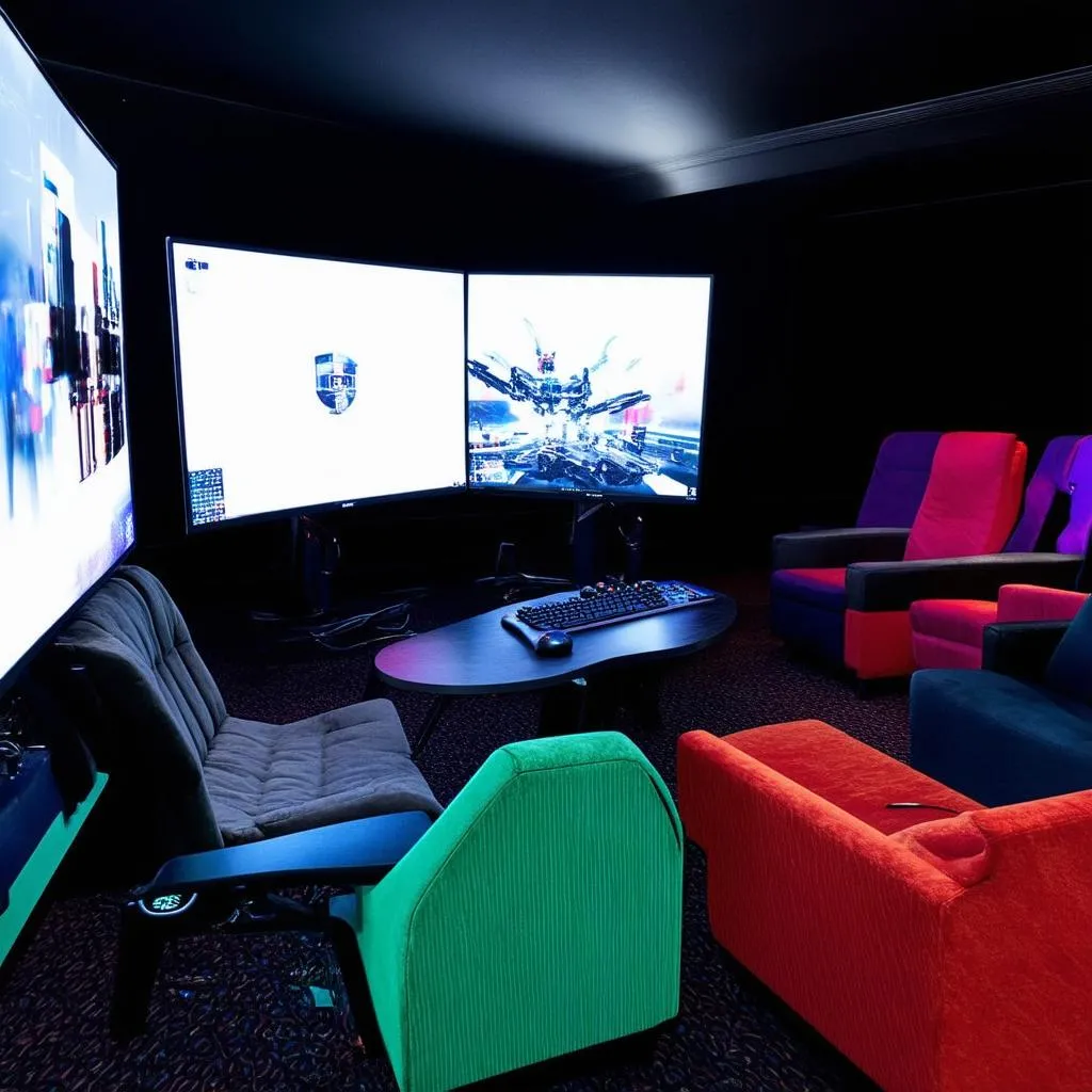 Gaming lounge hiện đại