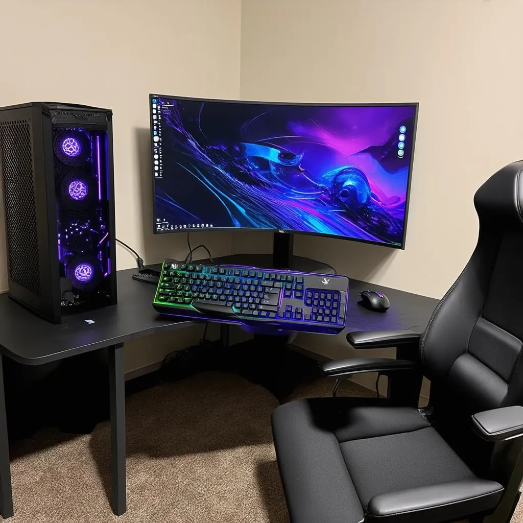 Gaming setup