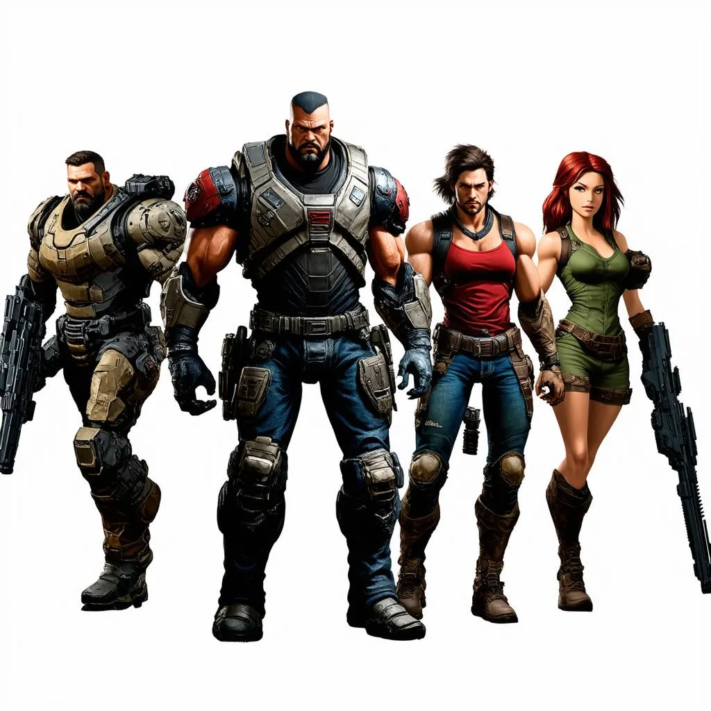 Gears of War Characters