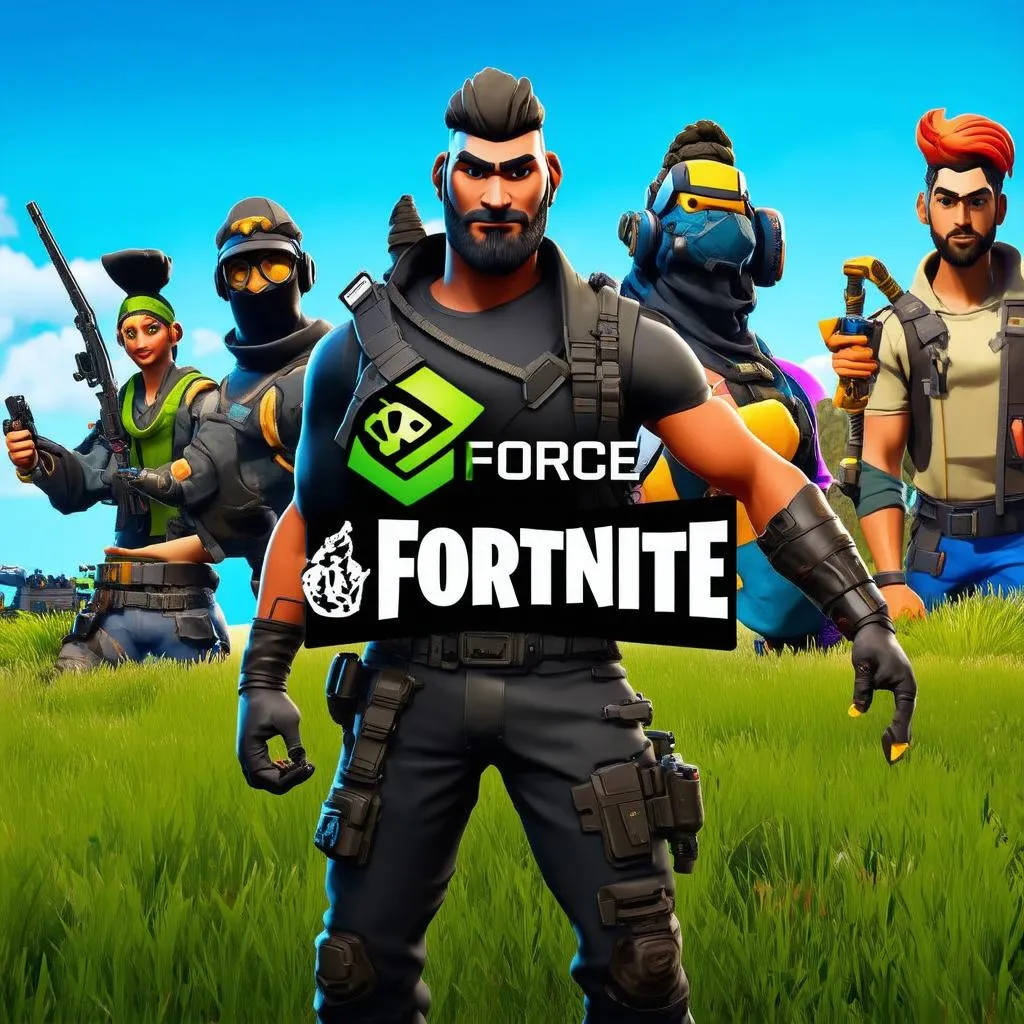 GeForce Now Fortnite Logo