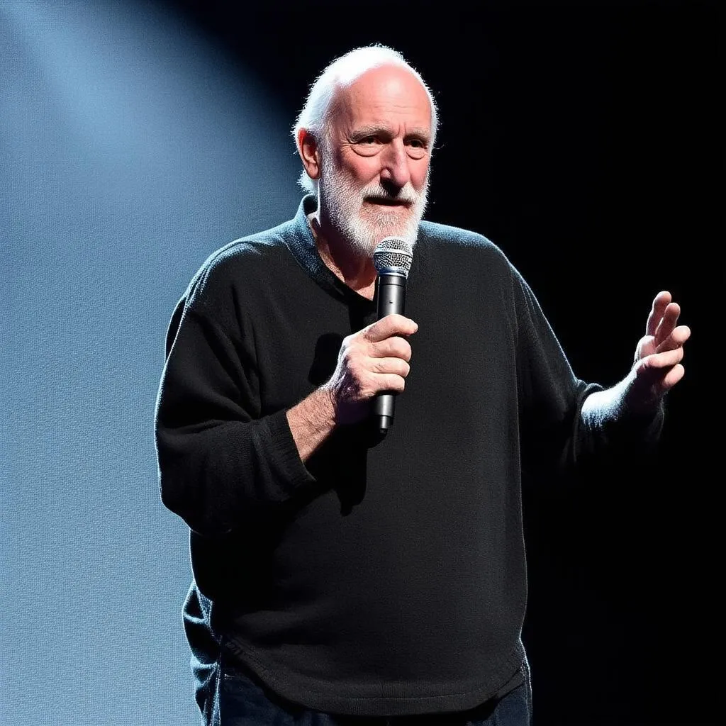 George Carlin trên sân khấu