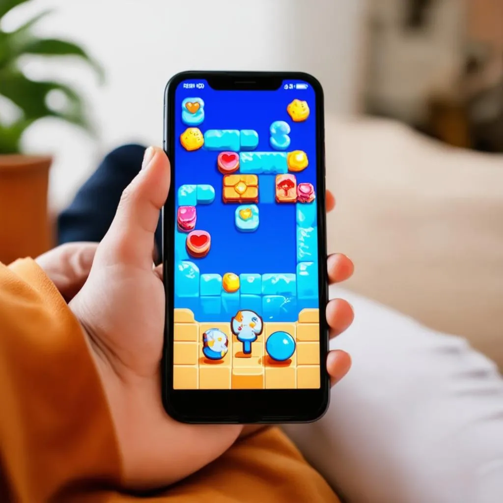 Giải trí cùng game mobile