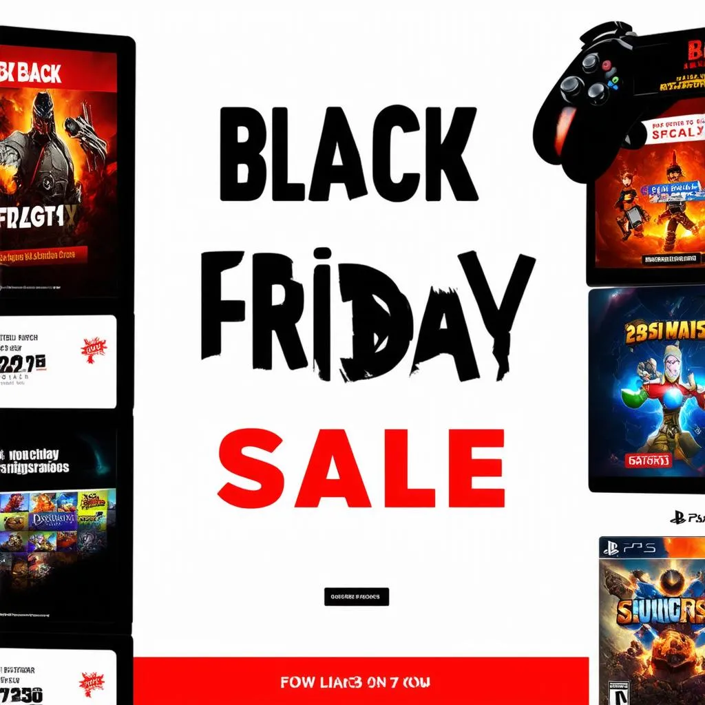 giảm giá game black friday