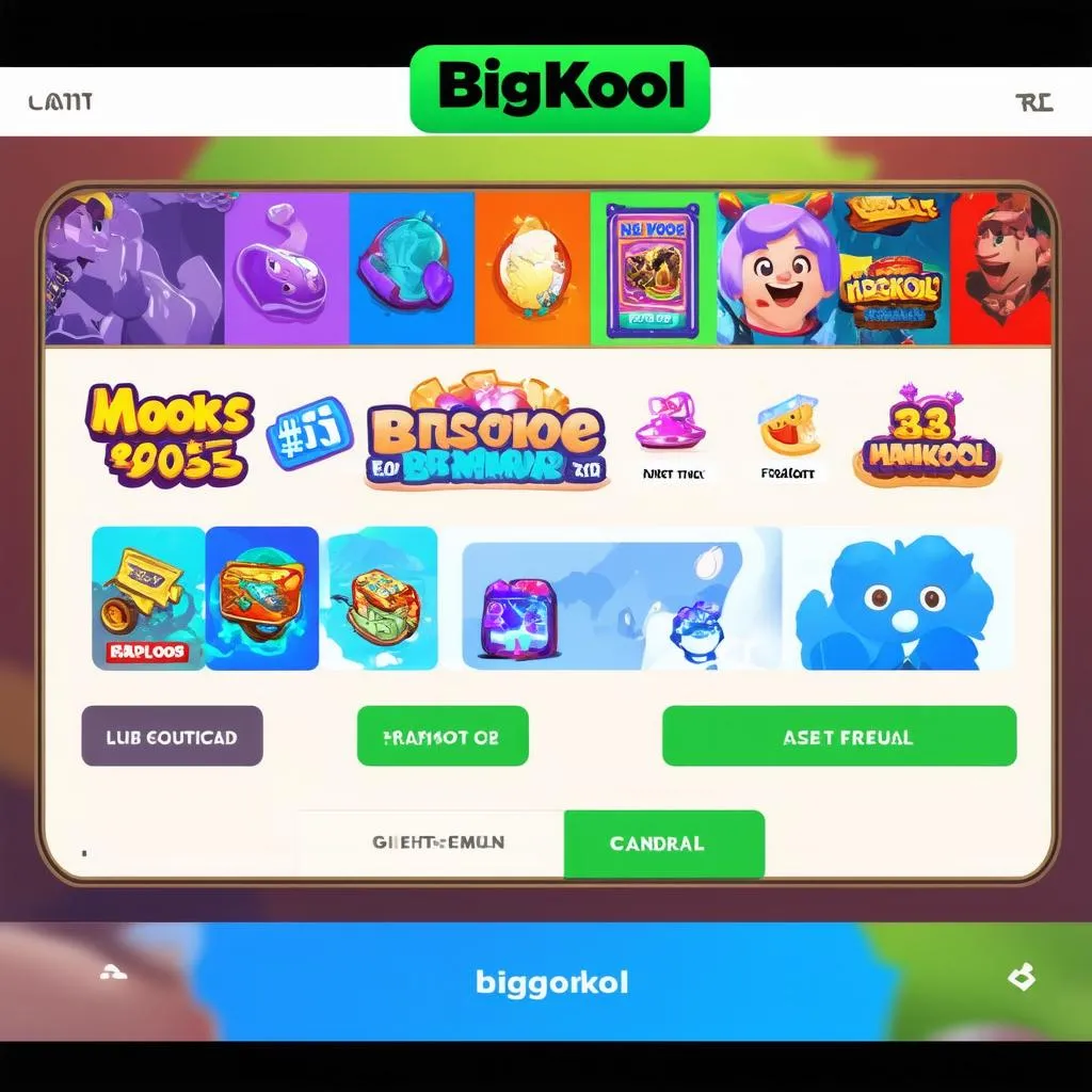 Giao Diện Bigkool