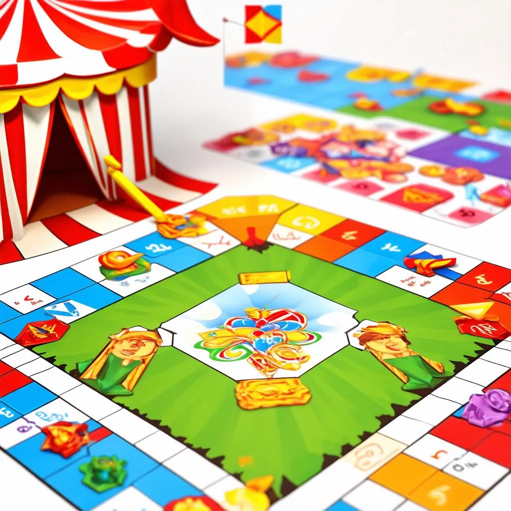 Giao diện game Circus Fantasia