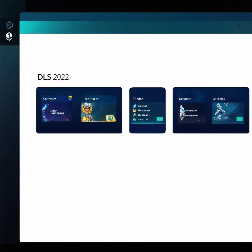 Giao diện game DLS 2022