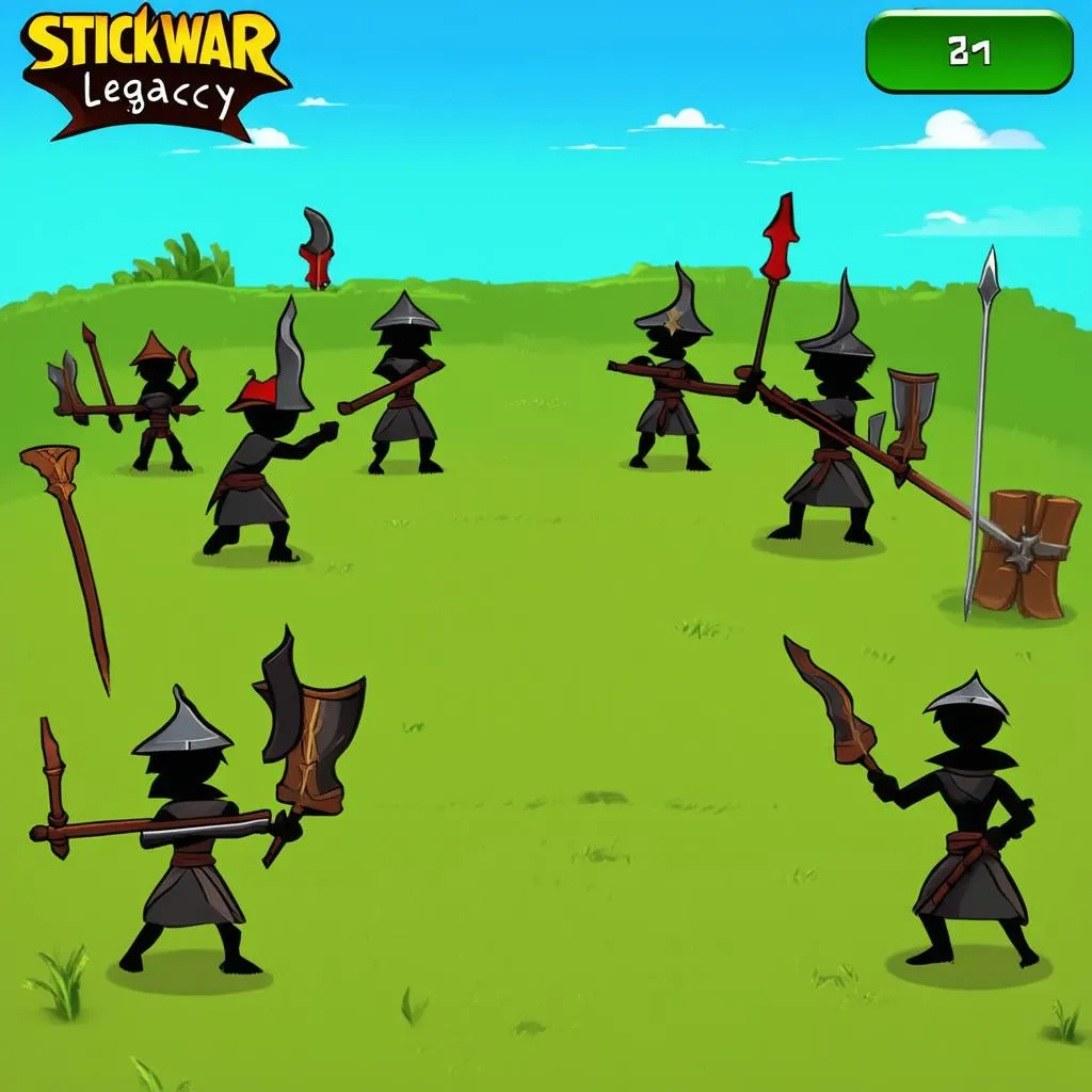 Giao diện Stick War Legacy