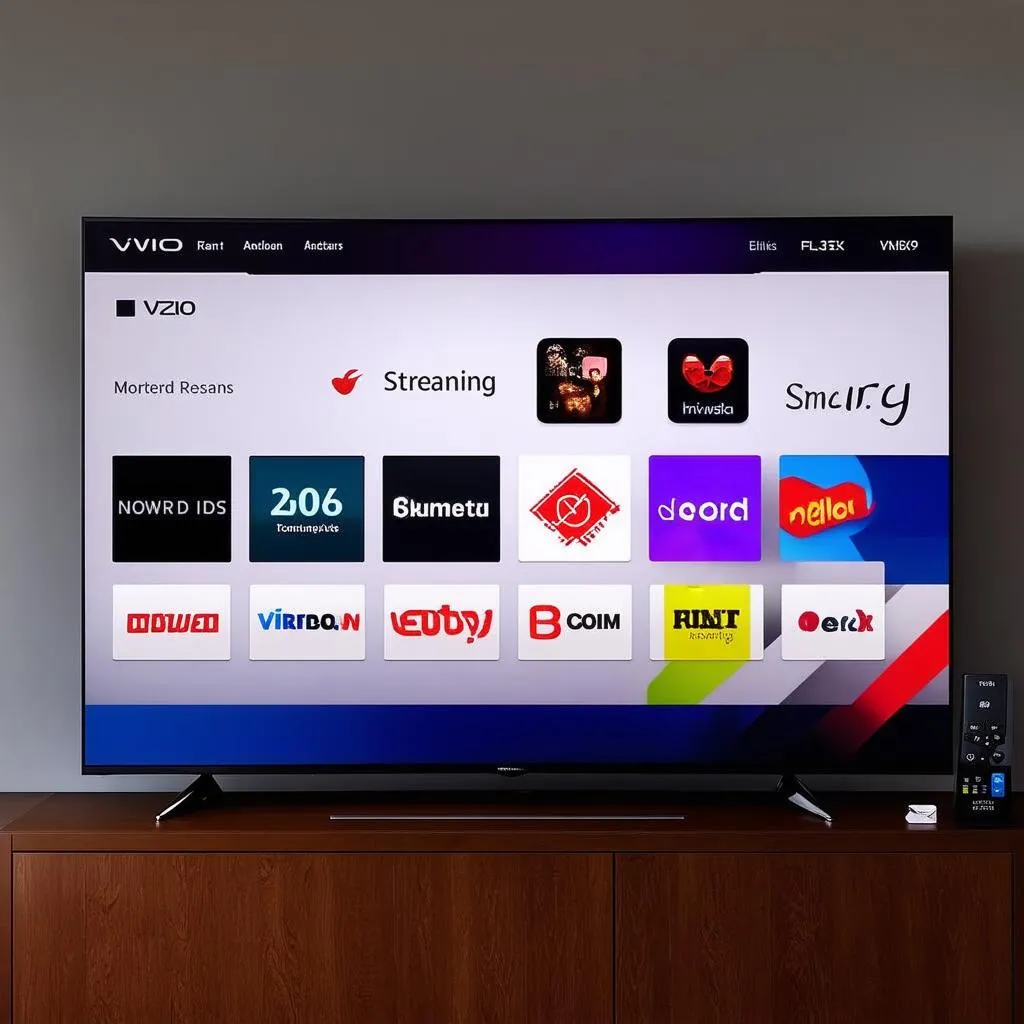 Giao diện Vizio Smart TV