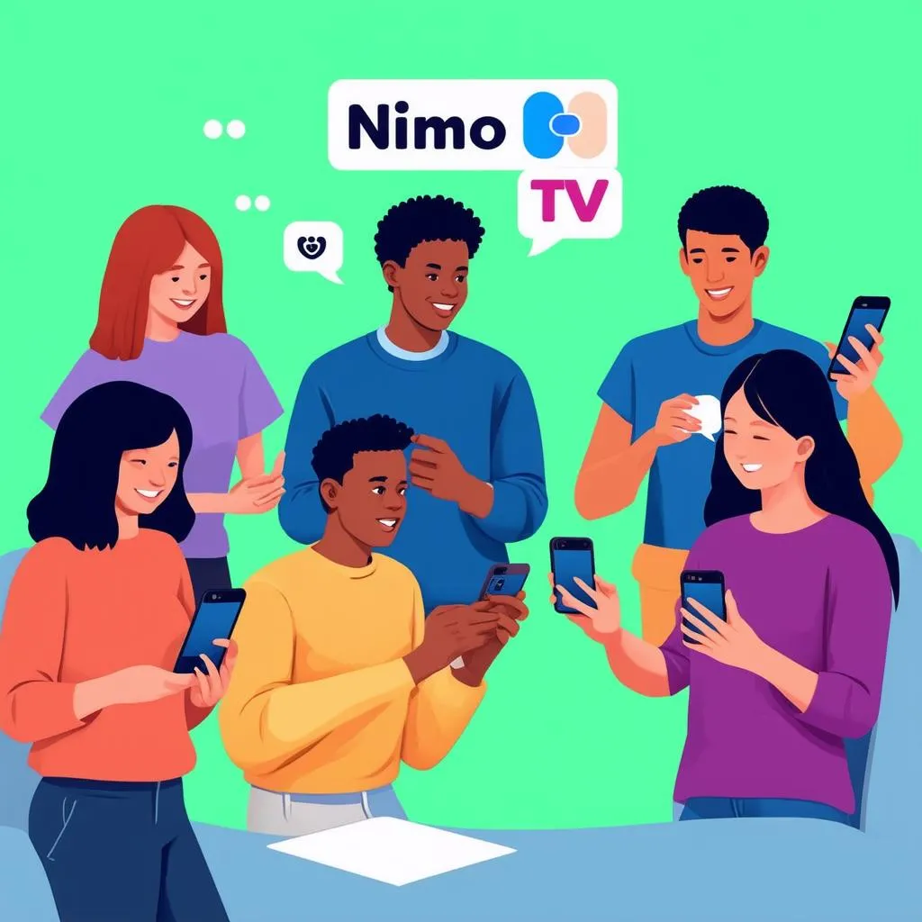 Interaction on Nimo TV