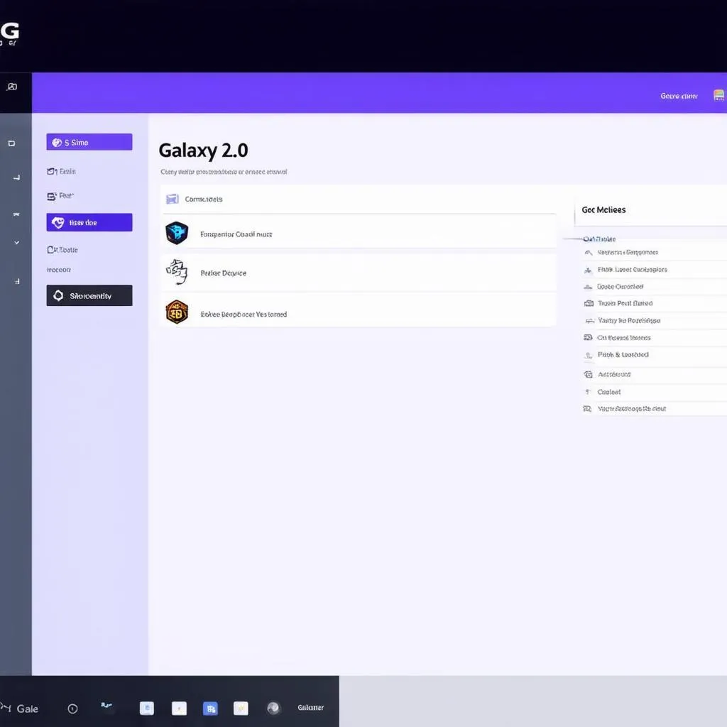 Giao diện GOG Galaxy 2.0