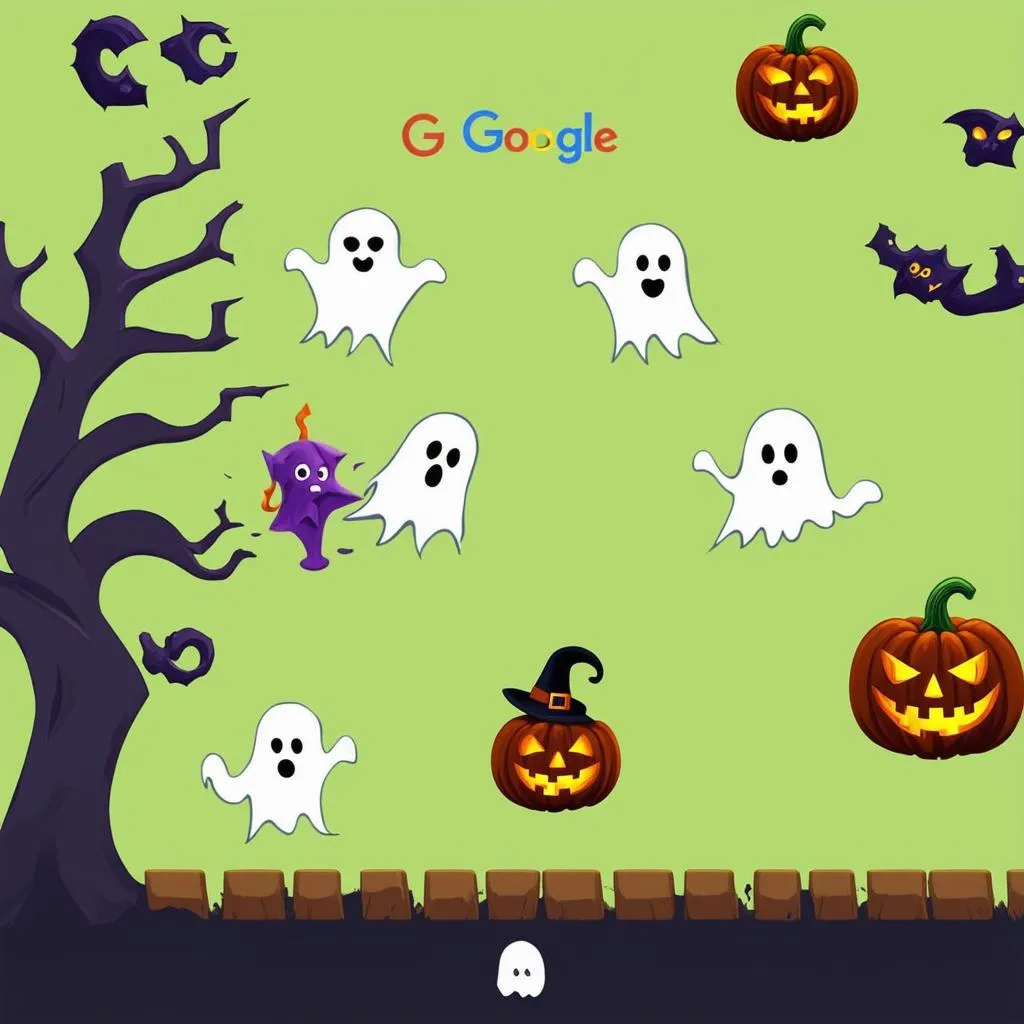 Google Halloween 2018 Gameplay