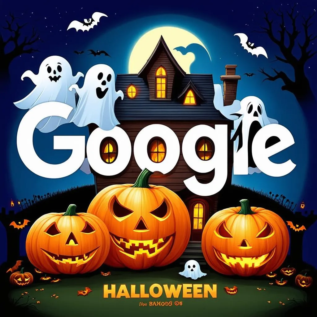 Google Halloween Doodle