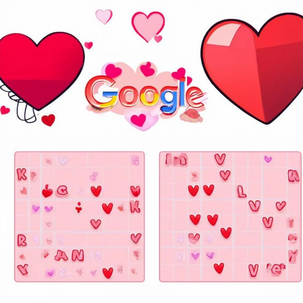 Google Valentine's Day Game