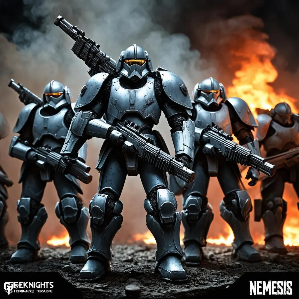 Biệt đội Terminator Grey Knights