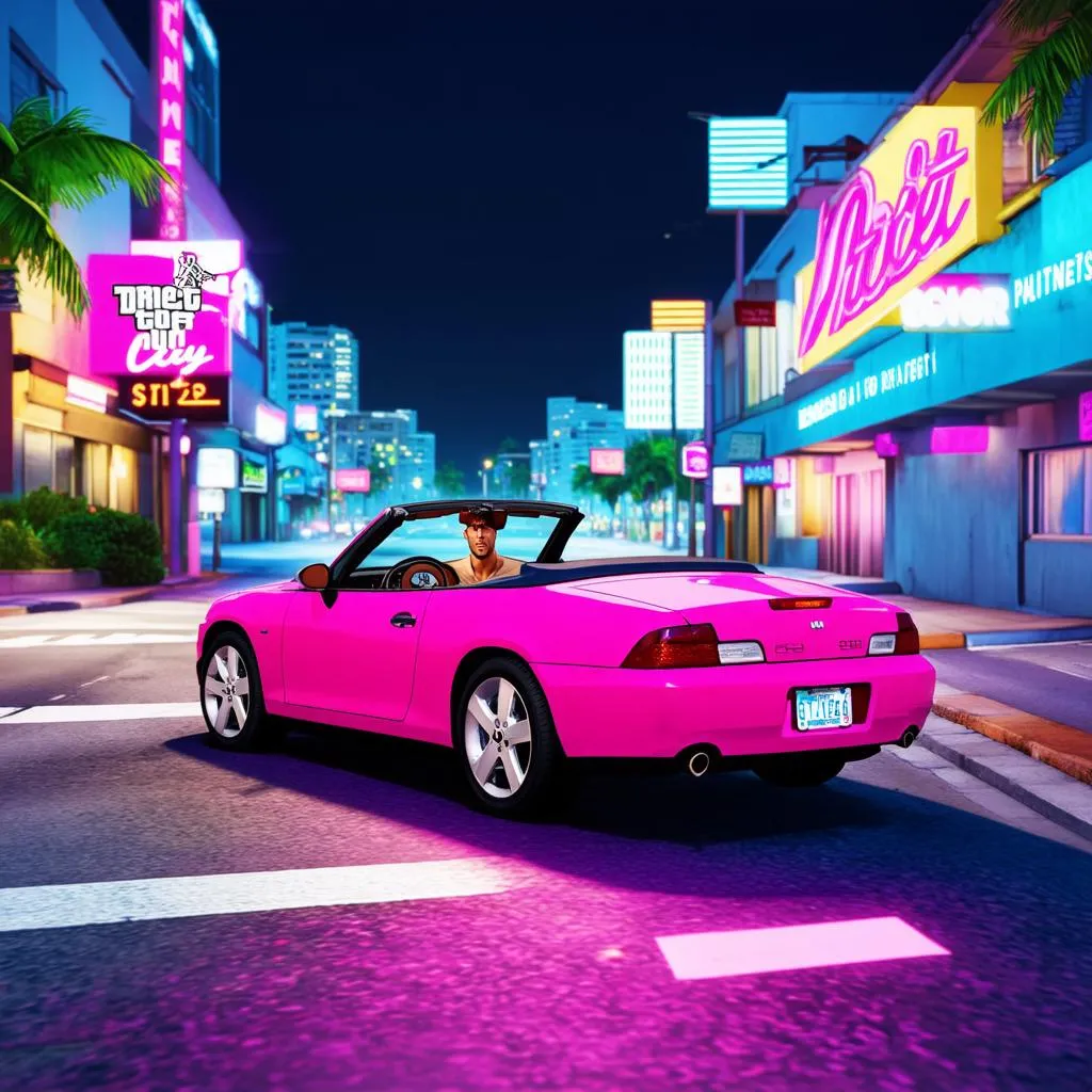 GTA Vice City Remastered gameplay screenshot