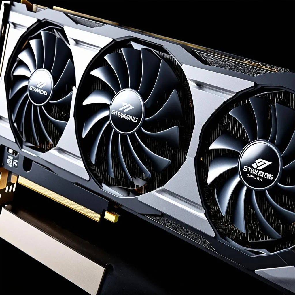 Close-up of the GTX 1080 Gaming X Trio