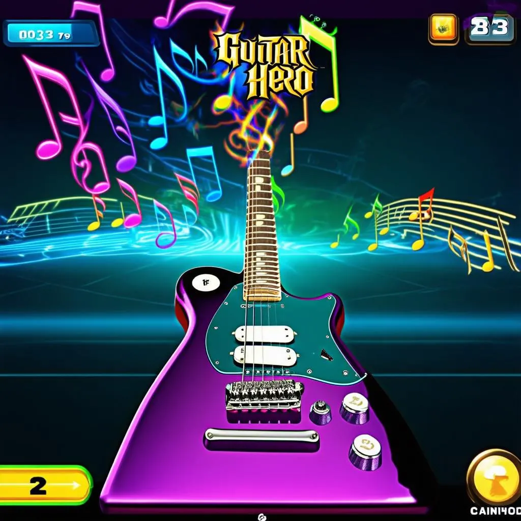 Guitar Hero Gameplay