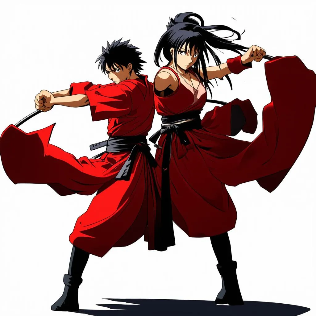 Haohmaru and Nakoruru