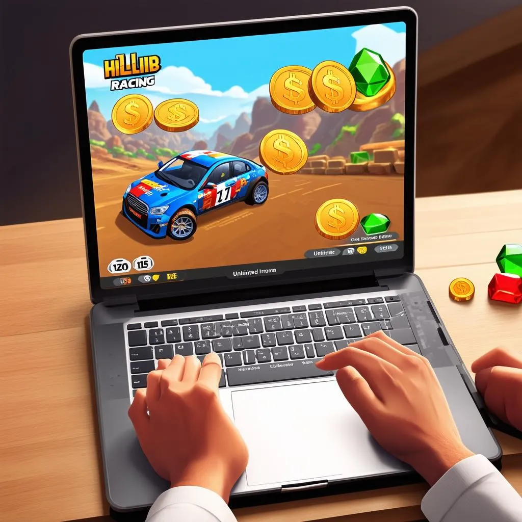 Hack game Hill Climb Racing