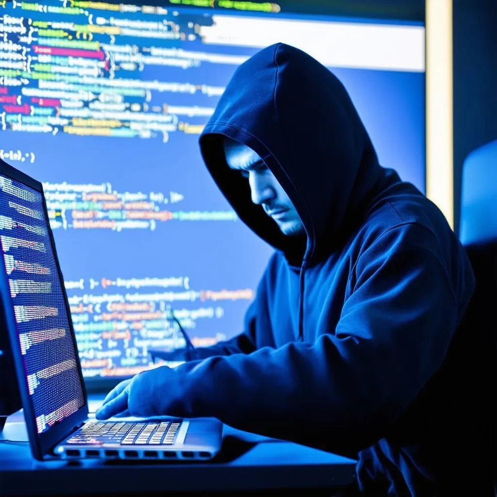 Hacker đang tấn công vào hệ thống