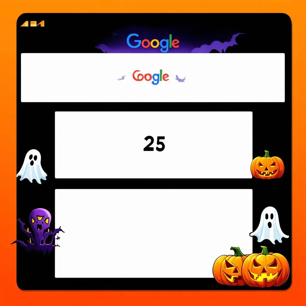 Google Doodle Halloween Mini Game