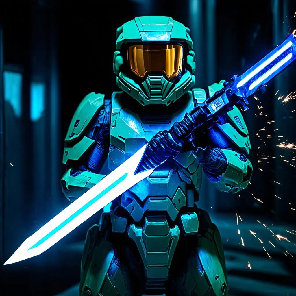 Halo Sword in Game