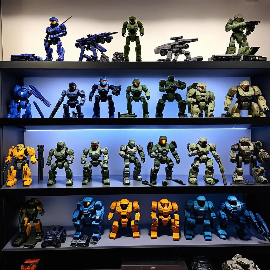 bộ sưu tập halo toys