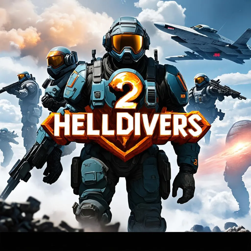 Logo game Helldivers 2