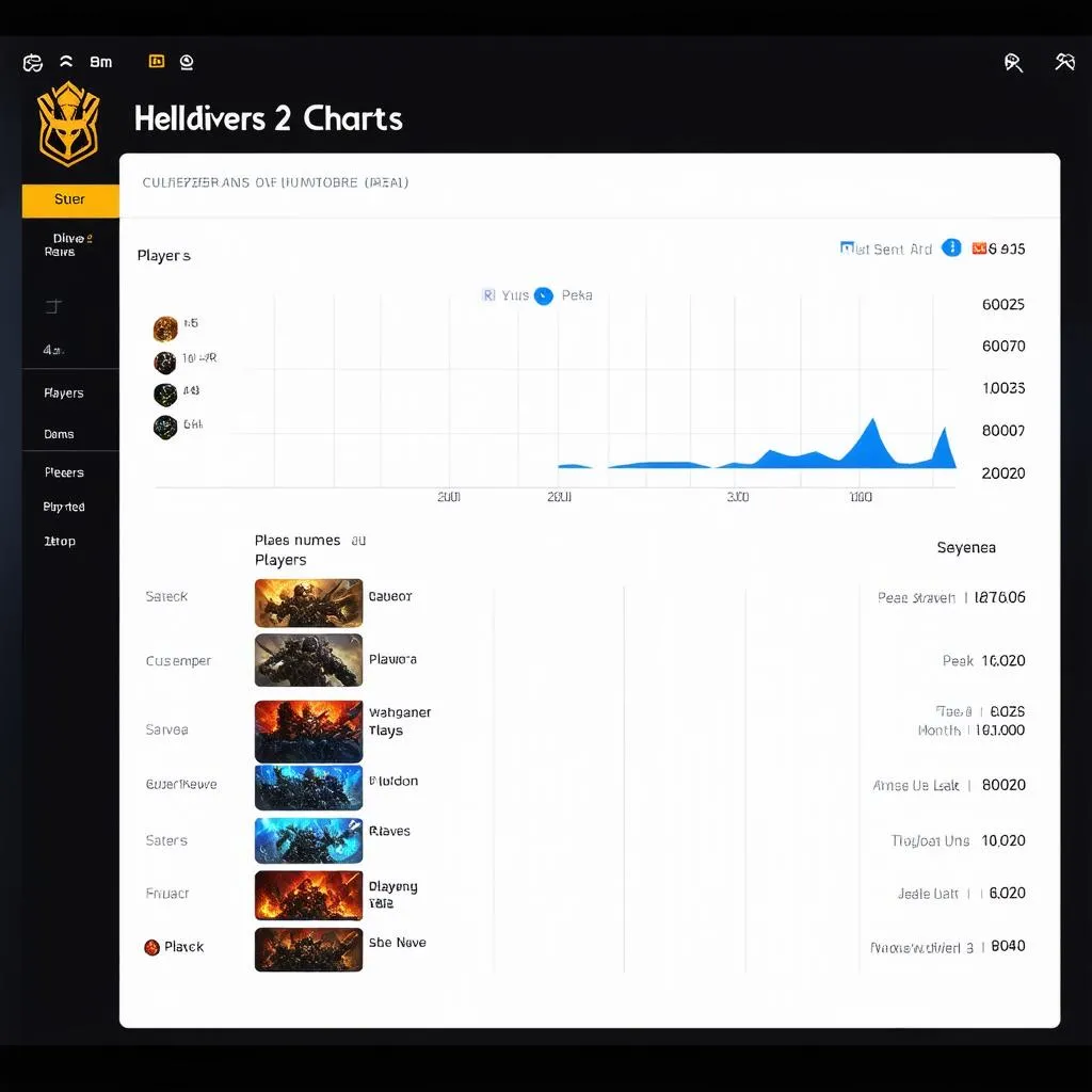 Helldivers 2 Steam Charts