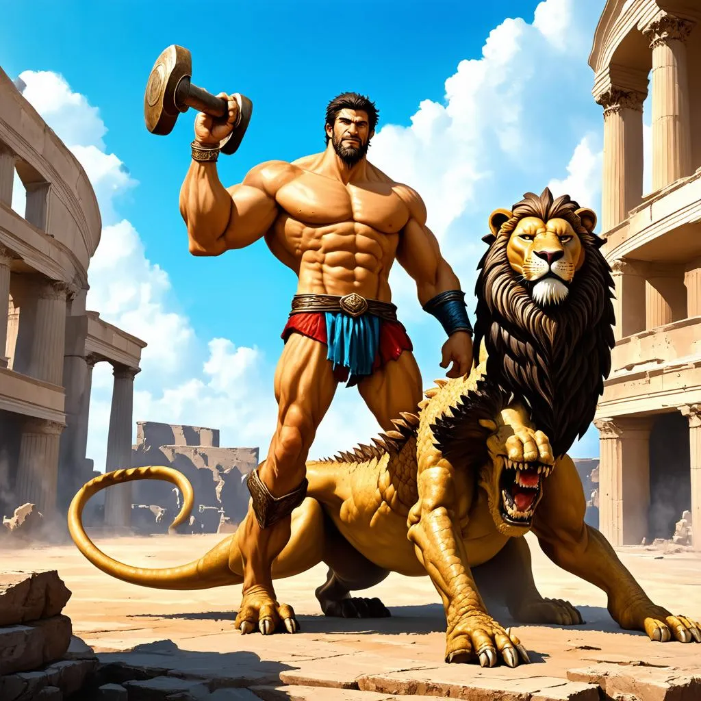 Hercules in game