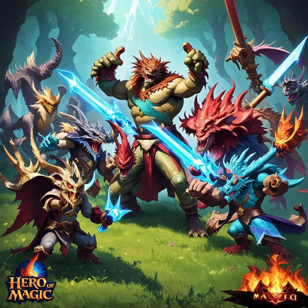 Gameplay Hero of Magic