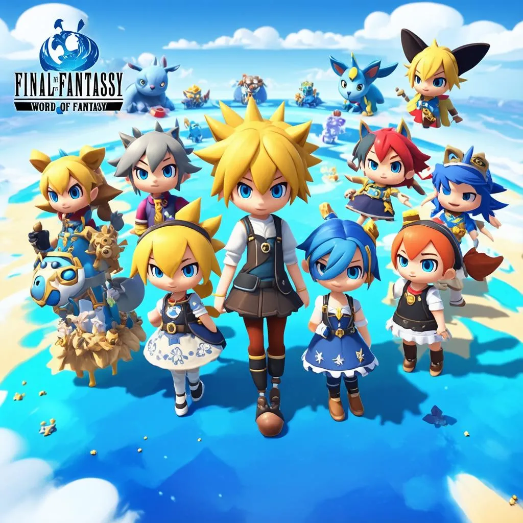 Hình ảnh về World of Final Fantasy