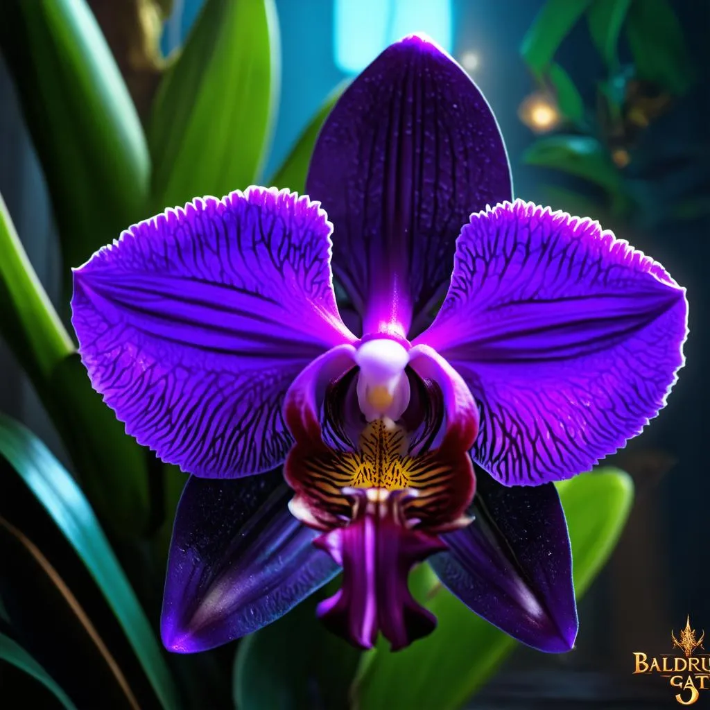 Baldur's Gate 3 night orchid