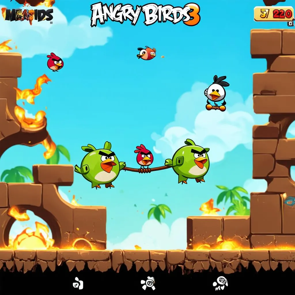 Angry Birds 3 Gameplay