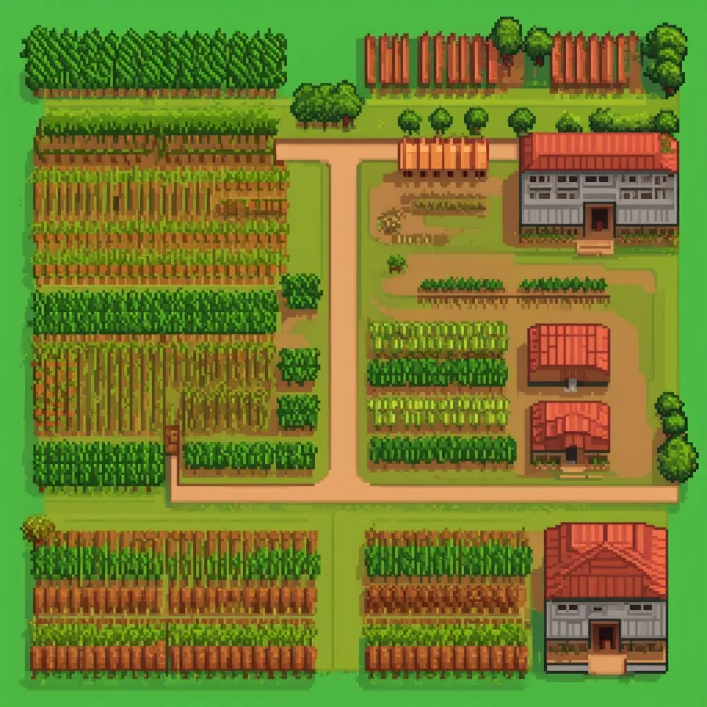 Stardew Valley farm planning