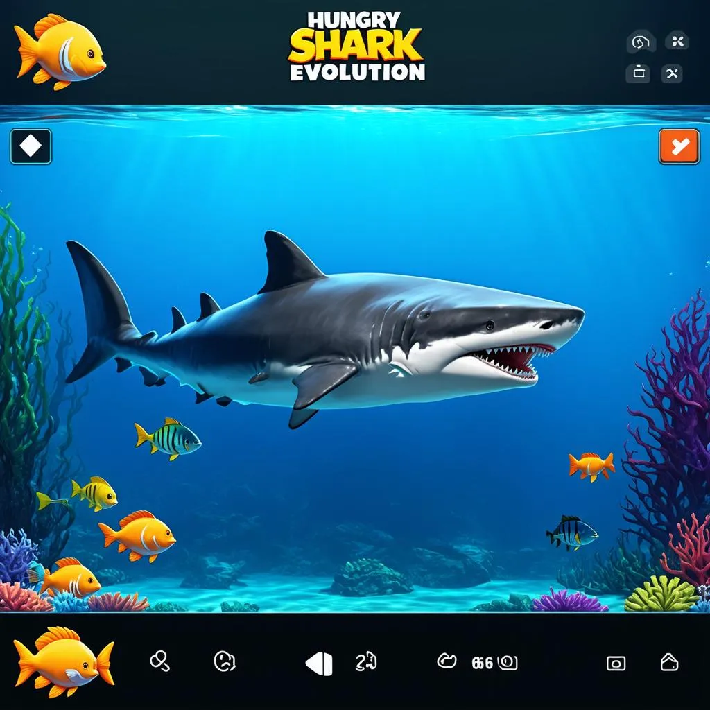 Hungry Shark Evolution gameplay