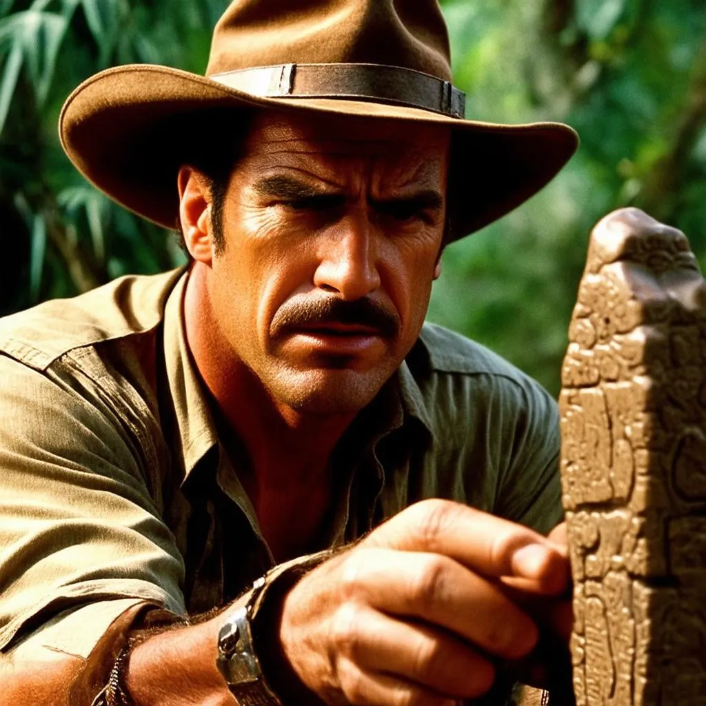 indiana jones với cổ vật