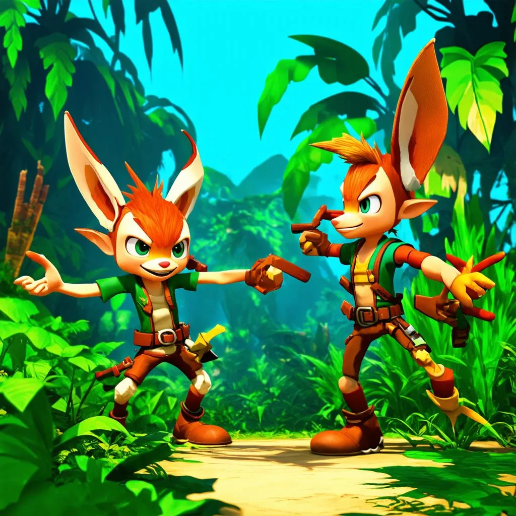 Jak và Daxter trong rừng nguyên sinh