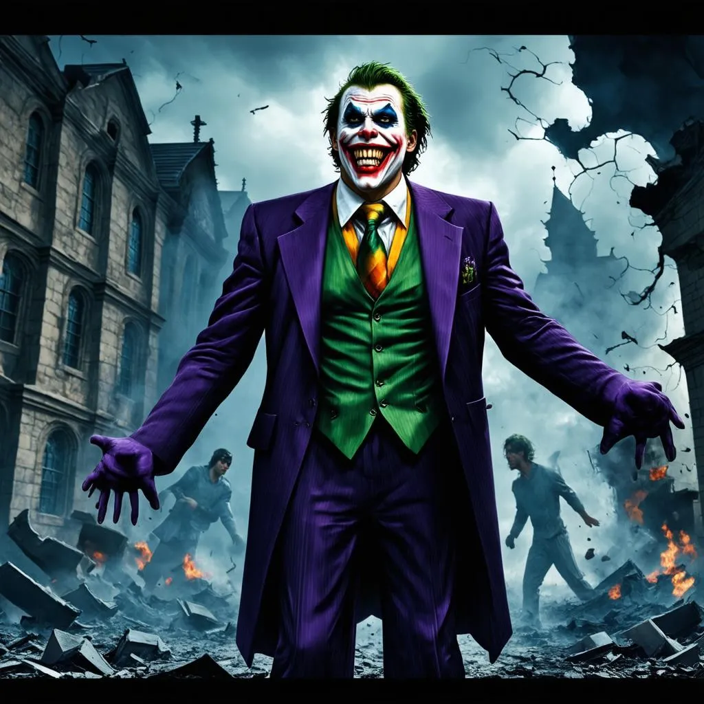 Joker trong Arkham Asylum