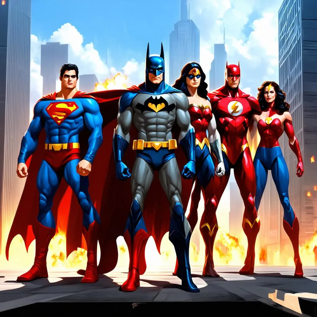 The Justice League: Biểu tượng của công lý