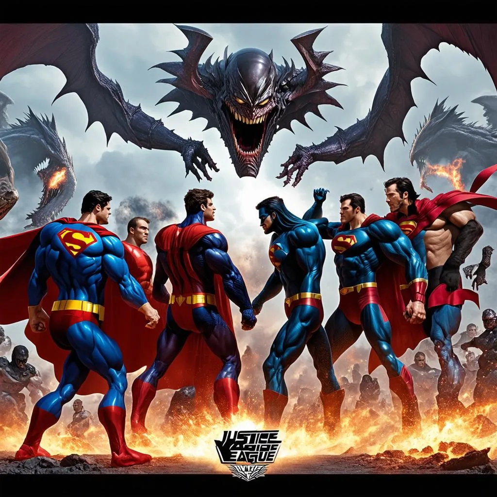 Justice League đối đầu với Darkseid