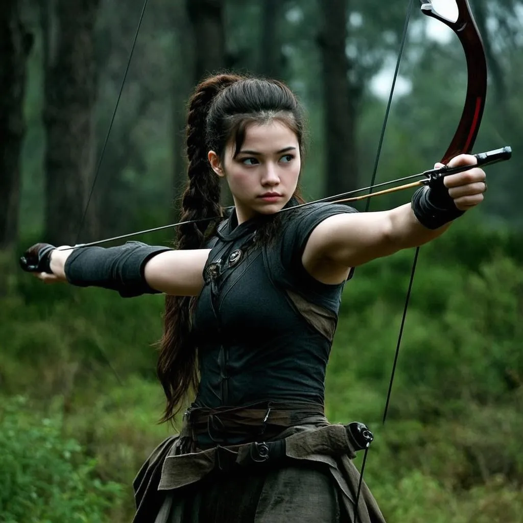 Katniss Everdeen trong đấu trường sinh tử