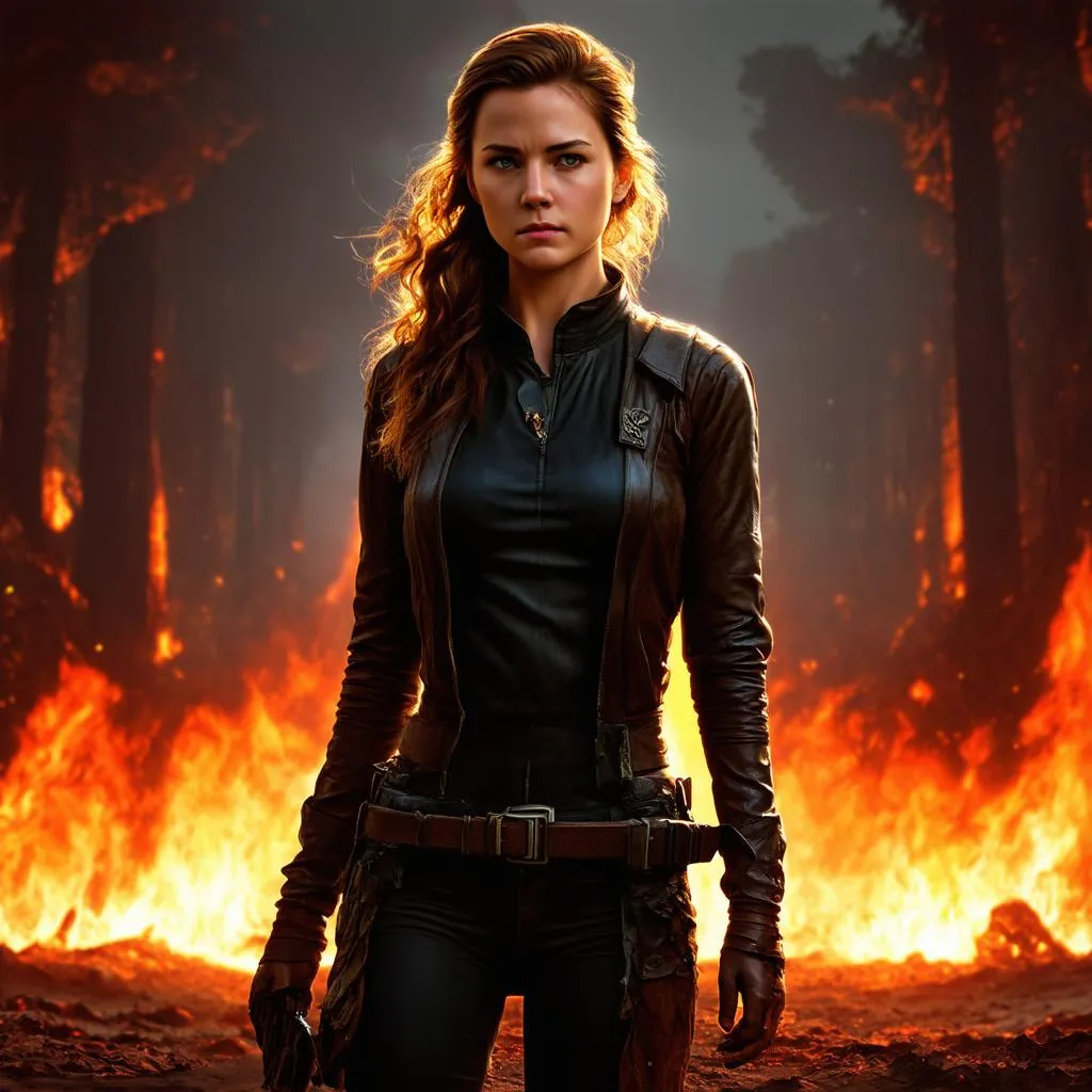 Katniss Everdeen trong đấu trường sinh tử