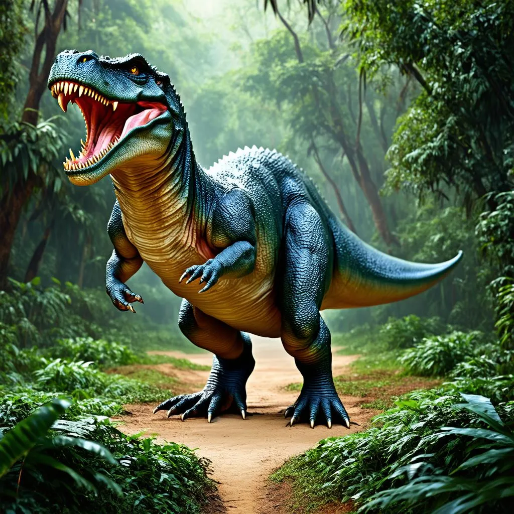 Khủng long T-Rex hùng vĩ