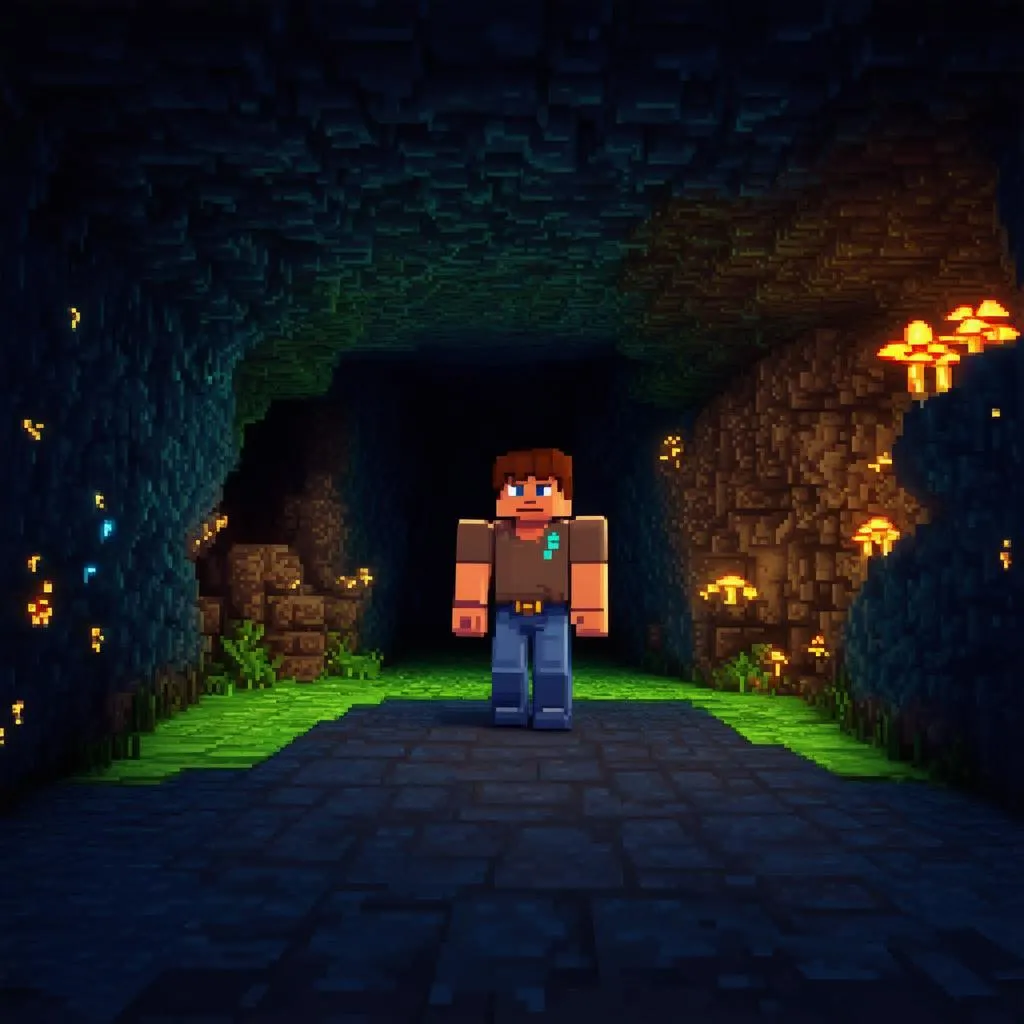 Khám Phá Hang Động Minecraft