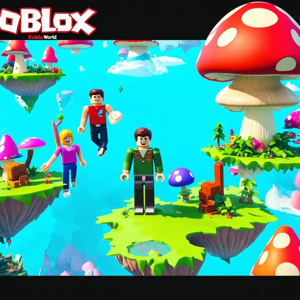 Khám phá thế giới trong Roblox