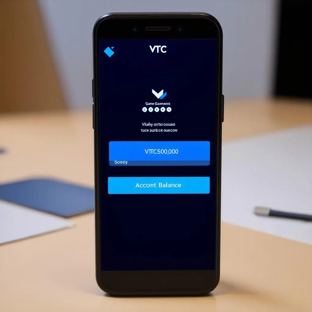 Kiểm tra số dư tài khoản VTC game