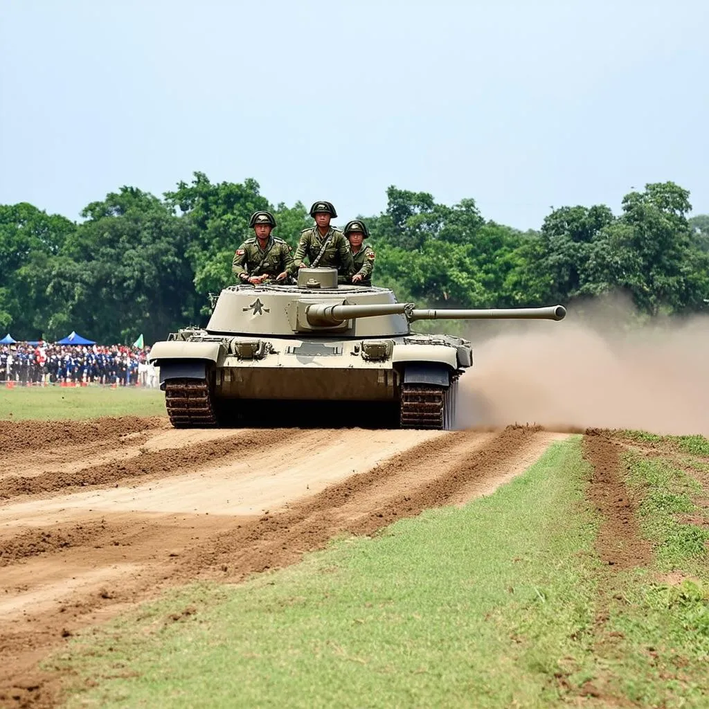 Kíp xe tăng Việt Nam tại Army Games